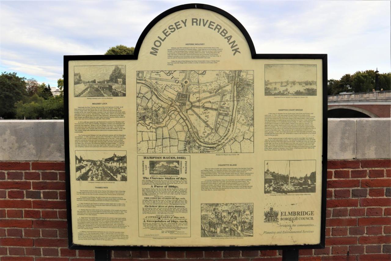 شقة Molesey  في Hampton Court - The Kings Rest المظهر الخارجي الصورة